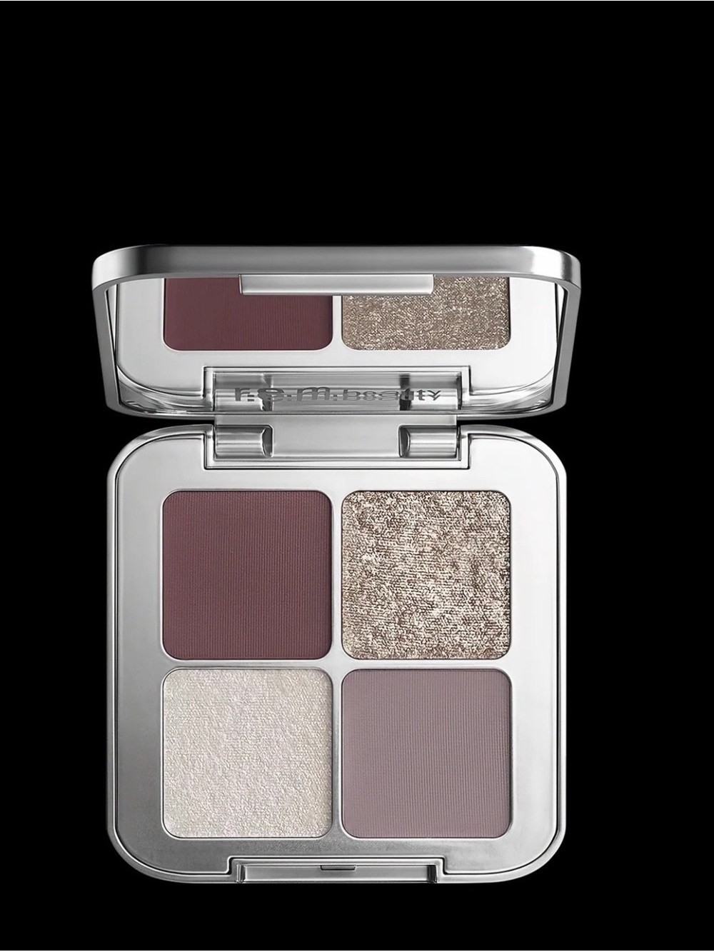 Neutral & Plum Eyeshadow Quad - Silver Case